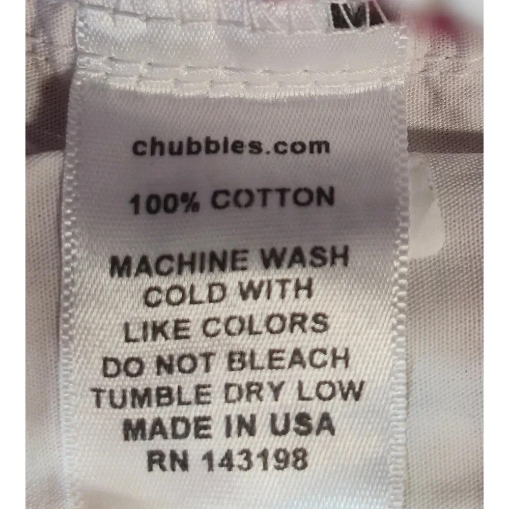 Chubbies Mens XL Seersucker Shorts Red White Blue Striped 7 Inch Inseam USA Made
